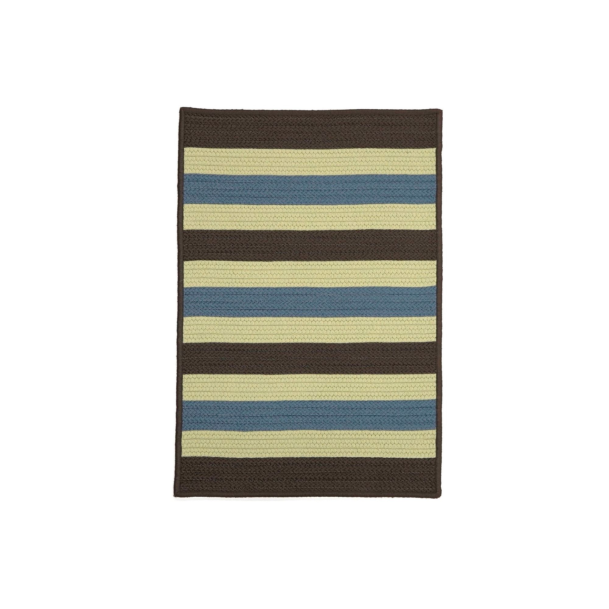 Colonial Mills Maldives Reversible Indoor/Outdoor Stripe Area or Throw Rug,