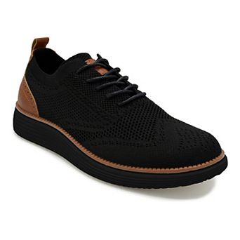 Akademiks Men's Wingtip Knit Oxford Shoes