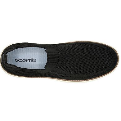 Akademiks Men's Knit Slip-On Shoes