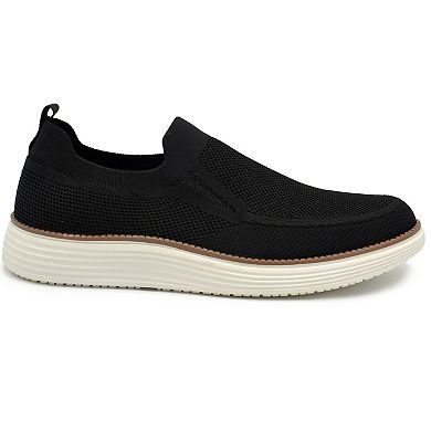 Akademiks Men's Knit Slip-On Shoes