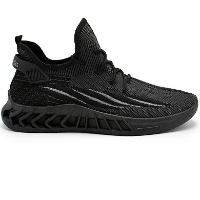 Akademiks Men's Knit Sneakers