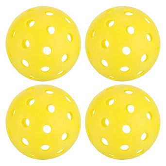 40 Holes Outdoor Pickleball Balls Usa Pickleball Pickleball Ball For Amateurs, 4 Pack