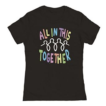 Junior's All In This Together Pride Graphic Tee