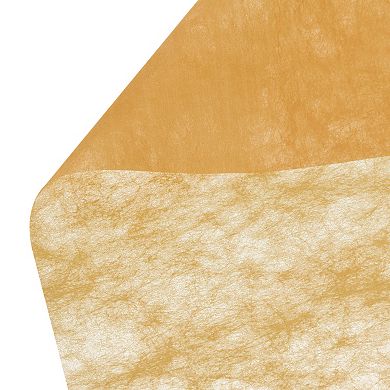 30ft Flower Wrapping Paper Bouquet Waterproof Packaging Cotton, Yellow