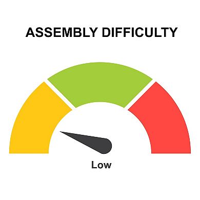 20 Inch Round Side End Table, White Marble Top With Blue Agate Stone, Gold Foil Finish Iron Frame