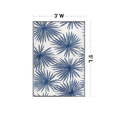 World Rug Gallery Floral Tropical Reversible Outdoor Rugs