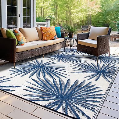 World Rug Gallery Floral Tropical Reversible Outdoor Rugs