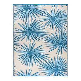 World Rug Gallery Floral Tropical Reversible Outdoor Rugs
