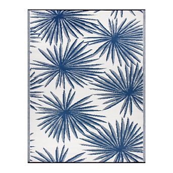 World Rug Gallery Floral Tropical Reversible Outdoor Rugs
