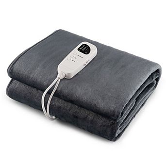 Twin Electric Heated Mattress Pad Flannel Bed Heating Pad with Auto Shut Off Safety Features