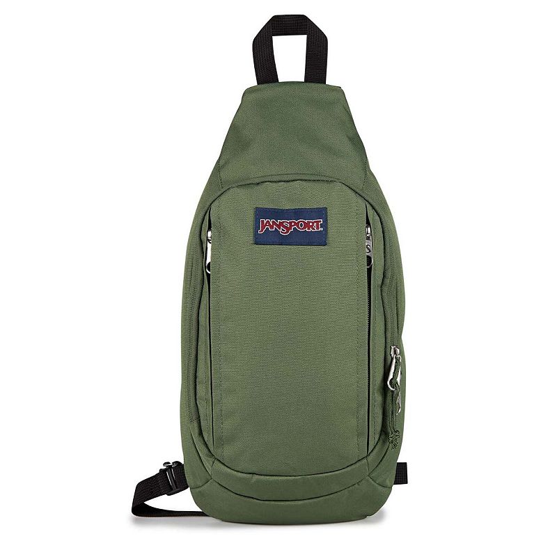 JanSport Move Sling Crossbody Bag, Cargo Green