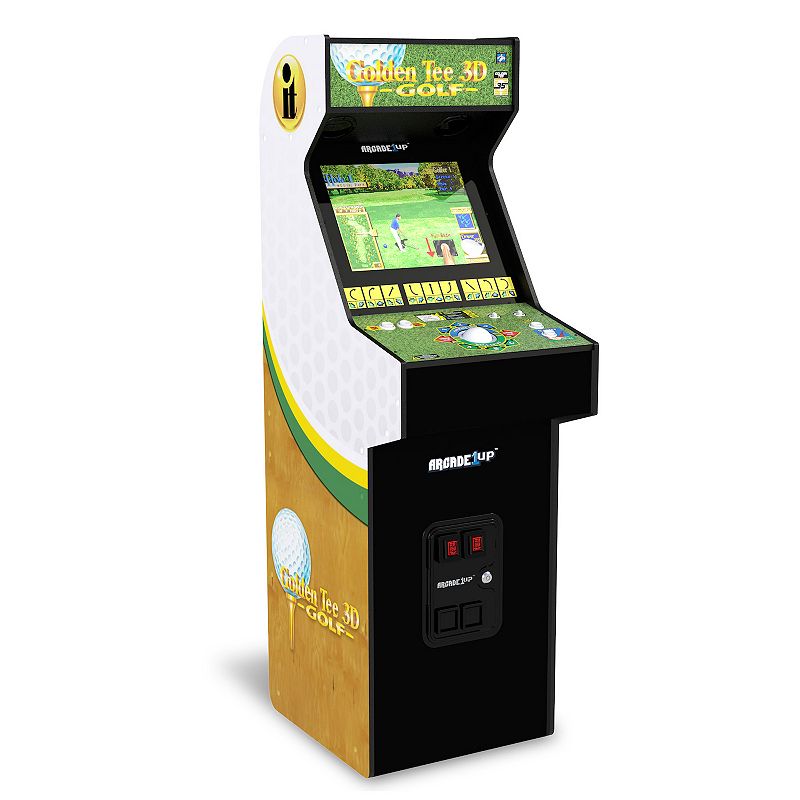 Arcade1Up - Golden Tee 3D 35th Anniversary Deluxe Arcade Machine - Green