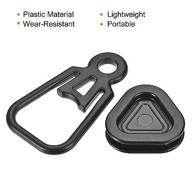 Triangle Movable Plastic Tarp Grabbers Clips for Camping Tent Awning 10Pcs