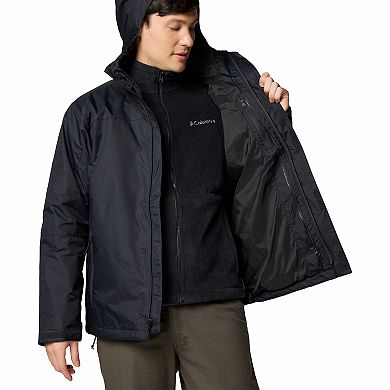 Big & Tall Columbia Tunnel Falls II Heavyweight Interchange Hooded Jacket