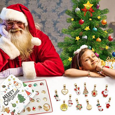 Girls, Diy Jewellery Advent Calendar, Unleash Creativity With Festive Charm Bracelet Making!