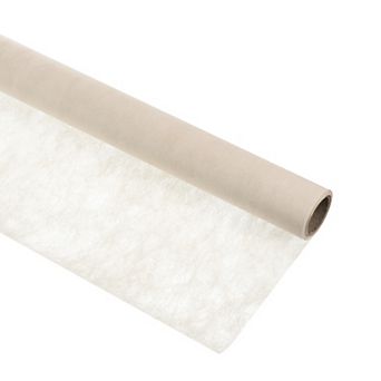 30ft Flower Wrapping Paper Bouquet Waterproof Packaging Cotton, Beige