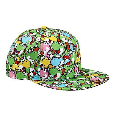Men's Super Mario Yoshi Baseball Hat