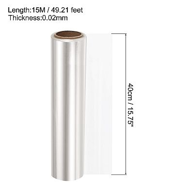 49ft X 16in Wrap Wrapper Wrapping Paper 2.2 Mil Thick, 1 Roll