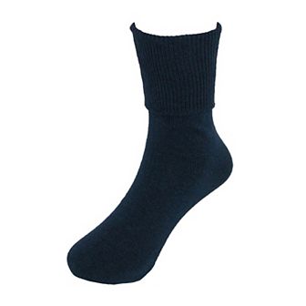 School Uniform Seamless Turn Cuff Anklet Socks