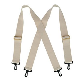 Big & Tall Elastic Tsa Compliant Suspenders With Swivel Hook Ends