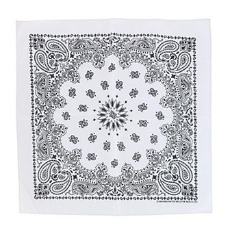 Cotton Contemporary Paisley Print Bandana