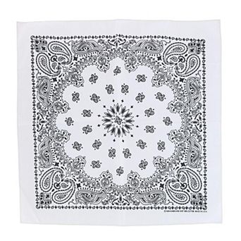 Cotton Contemporary Paisley Print Bandana