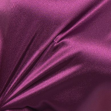 Women's Tash + Sophie Solid Satin Bias Maxi Dress