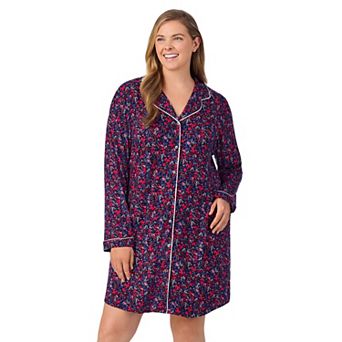 Plus Size Draper James Button Front Pajama Sleepshirt