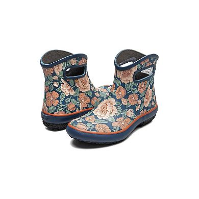 Bogs Patch Women's Waterproof Ankle Rain Boots