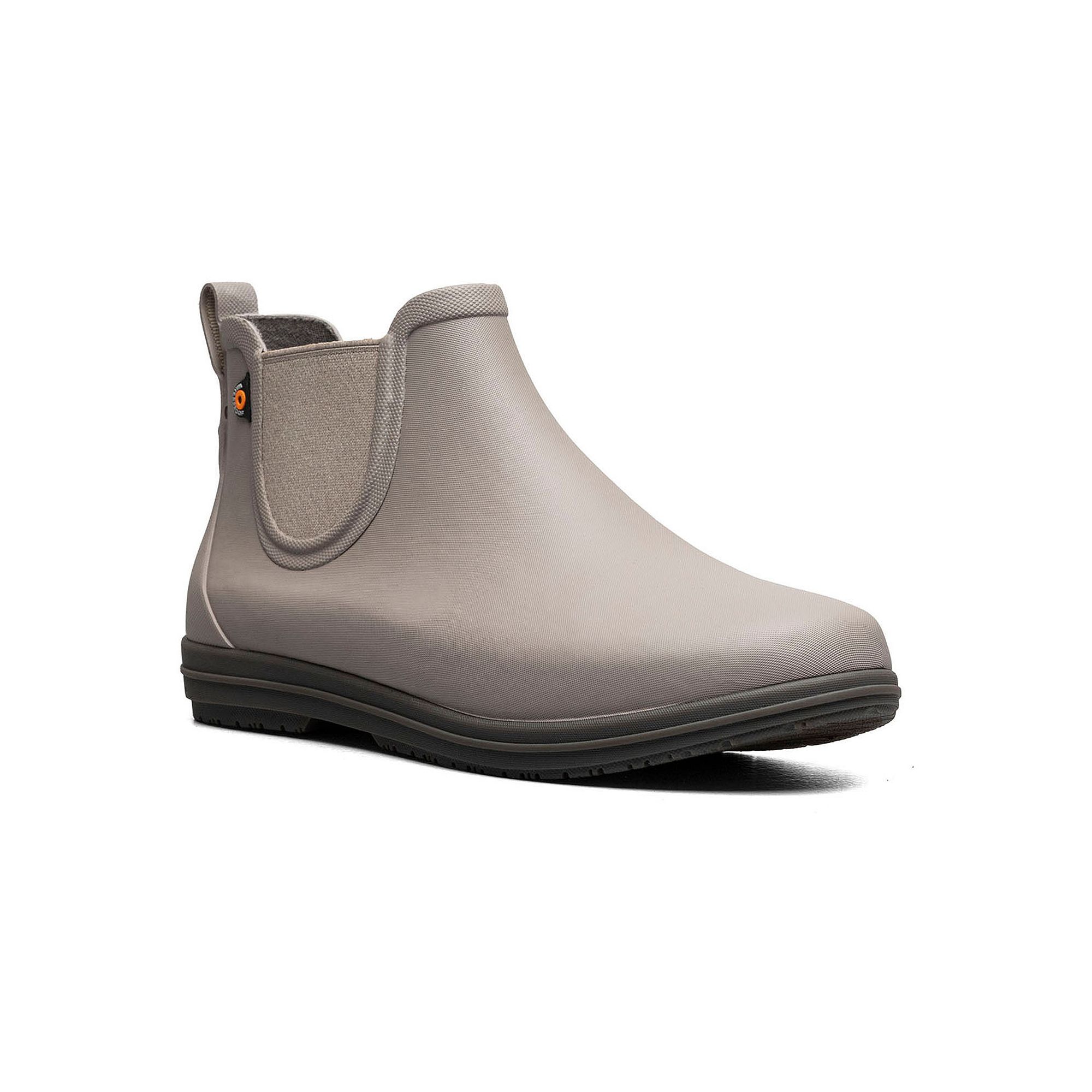 Bogs Sweetpea II Womens Chelsea Rain Boots, Size: 6 Wide, Brown
