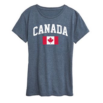 Women's Canada Flag Graphic Tee