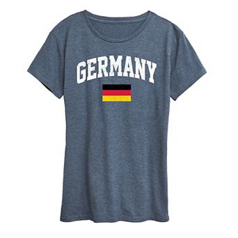Women's Germany Flag Graphic Tee