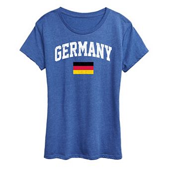 Women's Germany Flag Graphic Tee