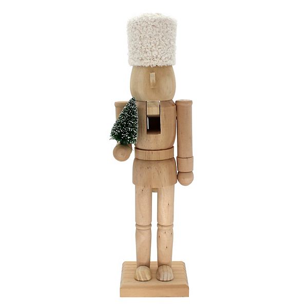 St. Nicholas Square® Wood Nutcracker Table Decor - White