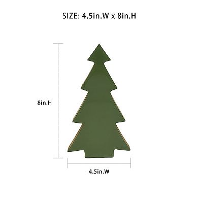 St. Nicholas Square® Painted Wood Tree Sitabout Table Decor