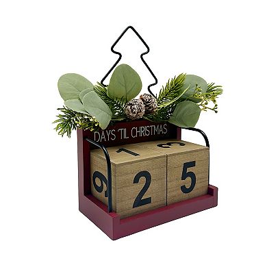 St. Nicholas Square Christmas Countdown Table Décor