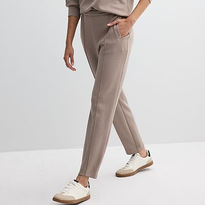 Women s Industry Elastic Back Straight Leg Scuba Pants
