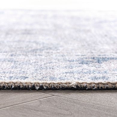 World Rug Gallery Transitional Distressed Vintage Machine Washable Area Rug