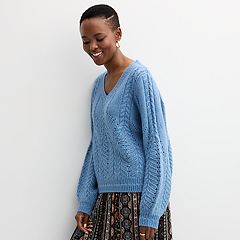 Blue Sweaters for Women Kohl s