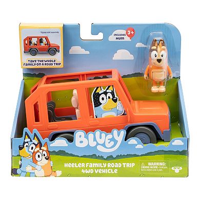 Bluey S11 Heeler Family Road Trip 4WD Vehicle