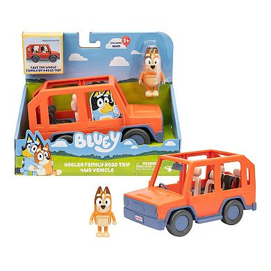 Bluey S11 Heeler Family Road Trip 4WD Vehicle