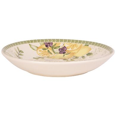 Home Essentials 9.5-in. Lemon's Pasta Bowl