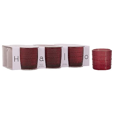 Home Essentials Halo Blush 6-pc. Shot Glass Set
