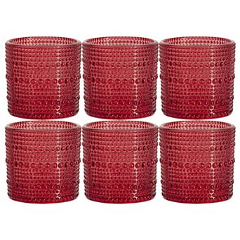 Home Essentials Halo Blush 6 pc Shot Glass Set