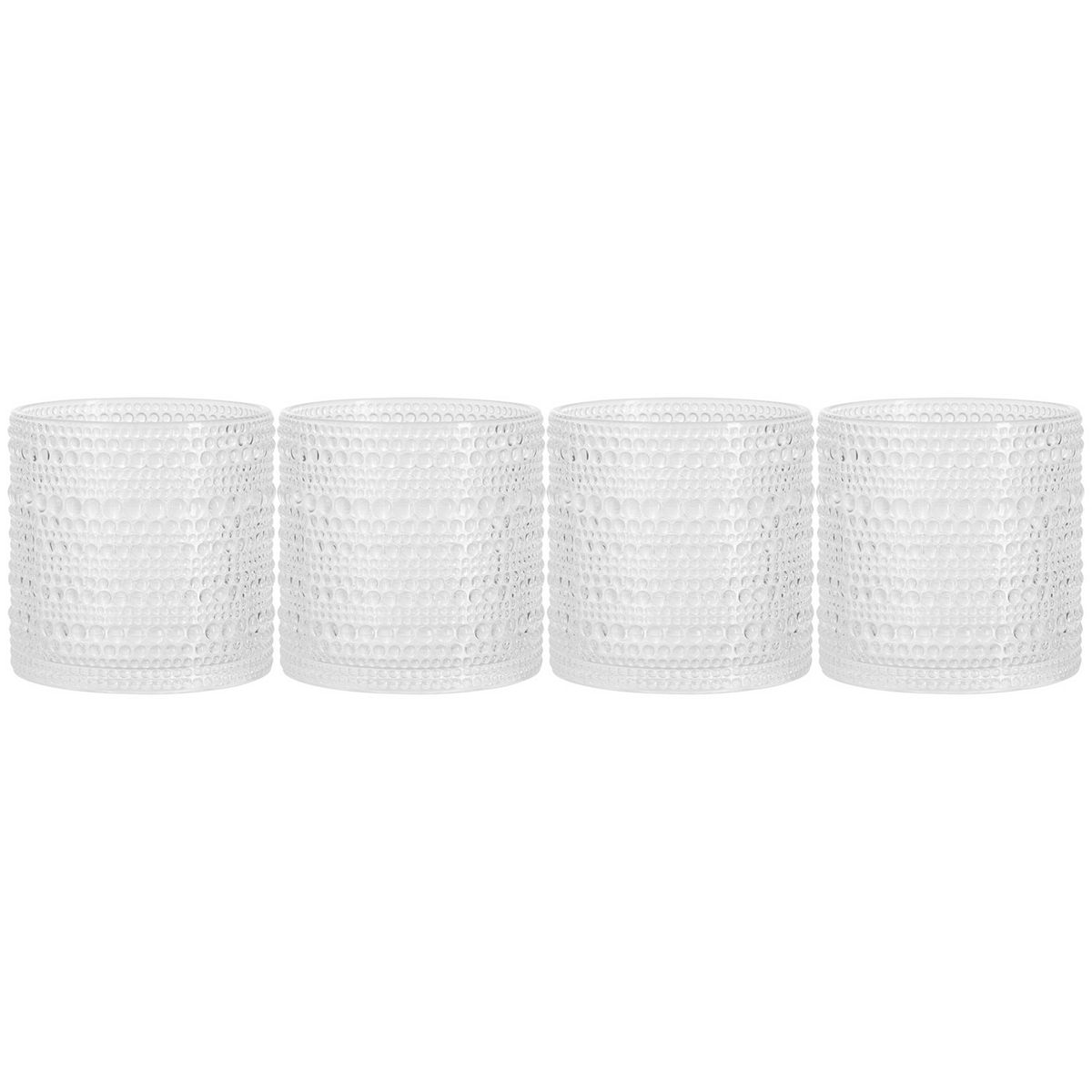Home Essentials Halo 4-pc. Rock Glass Set - Clear