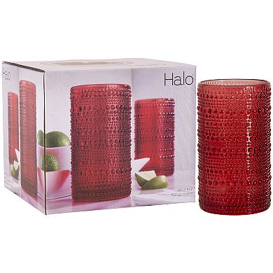 Home Essentials Halo 4-pc. Highball Glass Set