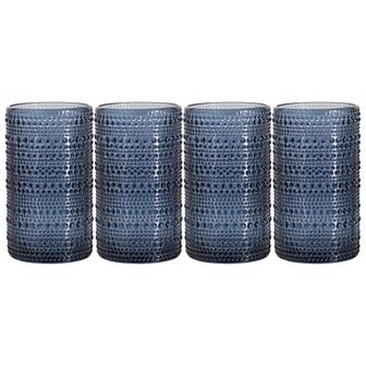 Home Essentials Halo 4 pc Highball Glass Set