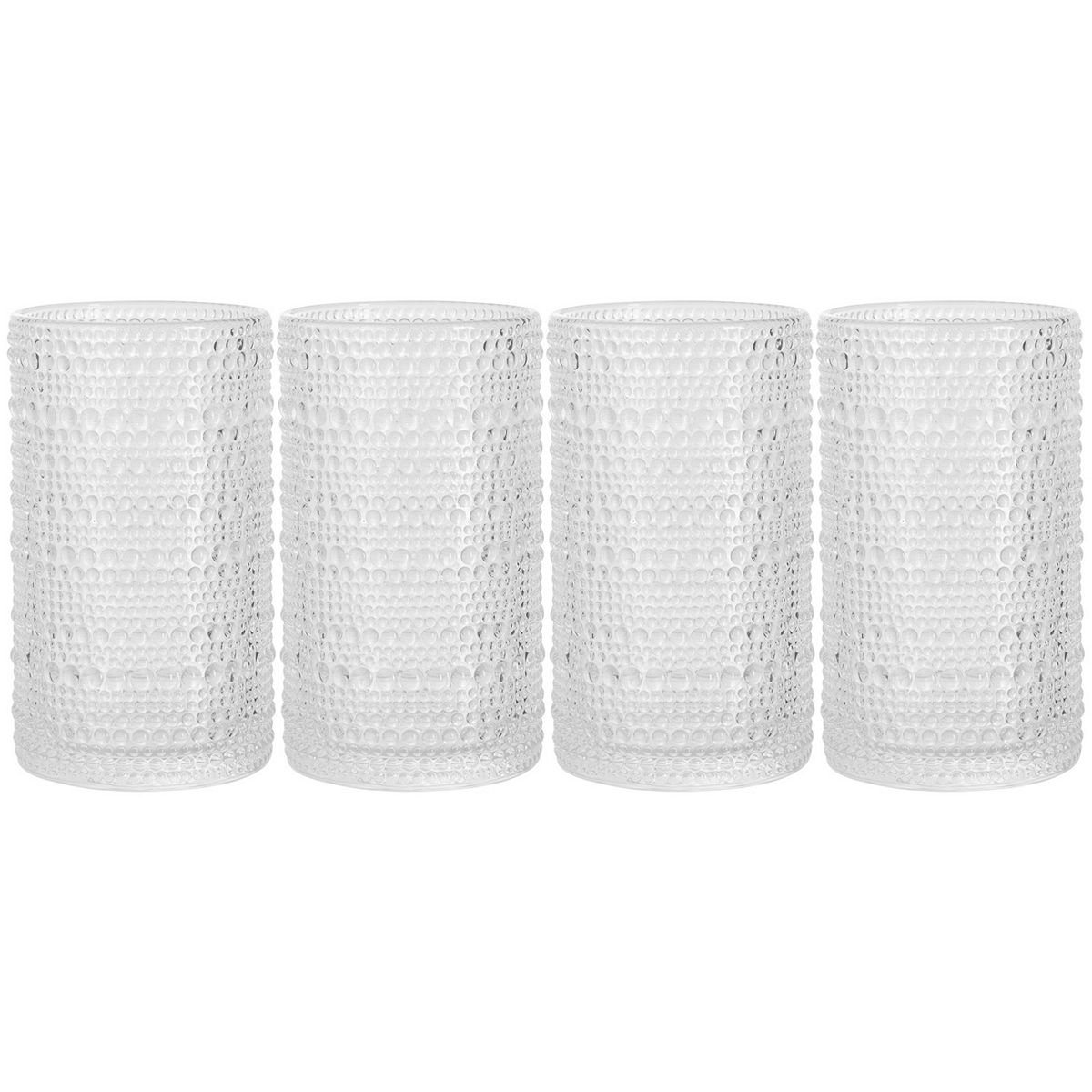Home Essentials Halo 4-pc. Highball Glass Set - Clear