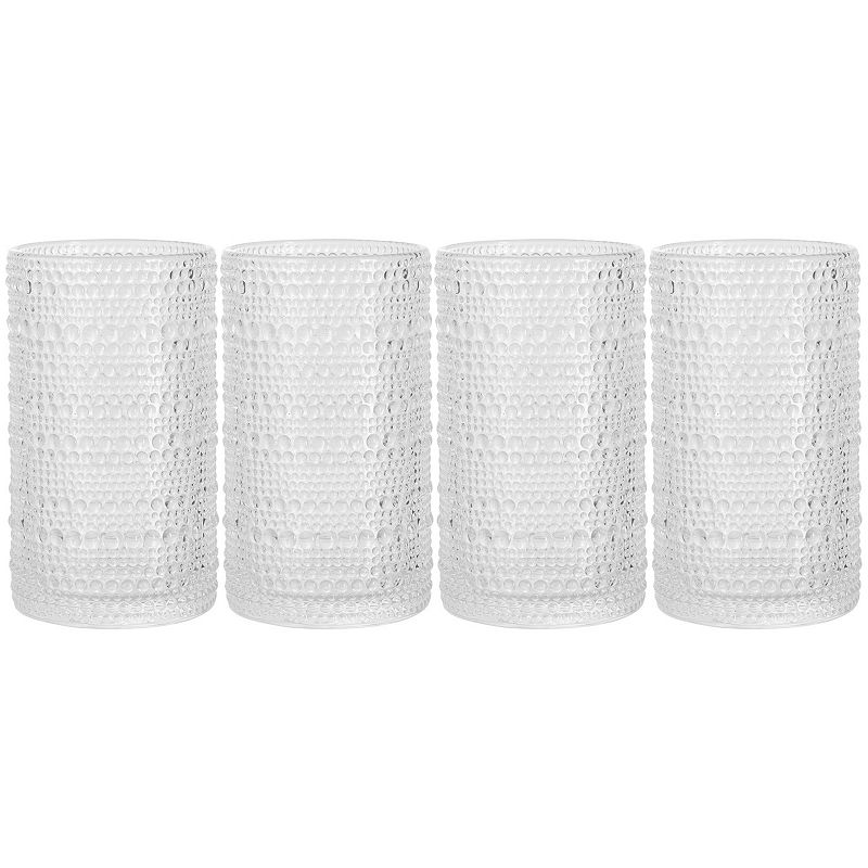 Home Essentials Halo 4-pc. Highball Glass Set, Clear