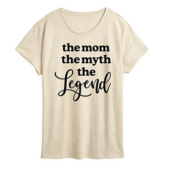 Women's Mom Myth Legend Graphic Tee